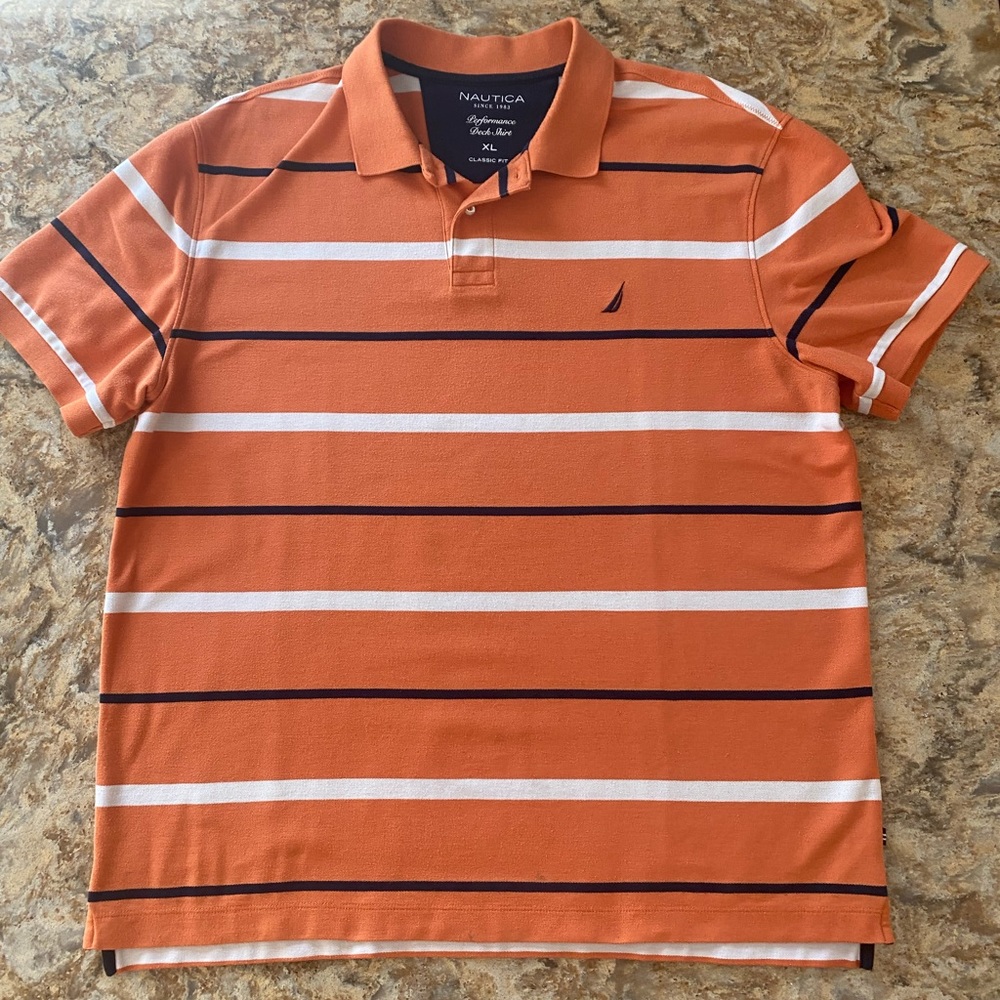 Men’s Nautica Deck Shirt - Polo Shirt - XL
